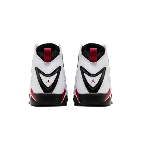 Air Jordan True Flight Mens Basketball Shoes Size 13 White Red Black 342964 160